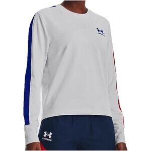 Under‎ Armour Womens UA Freedom Rival Terry Crew - Lightweight French Terry SZ M